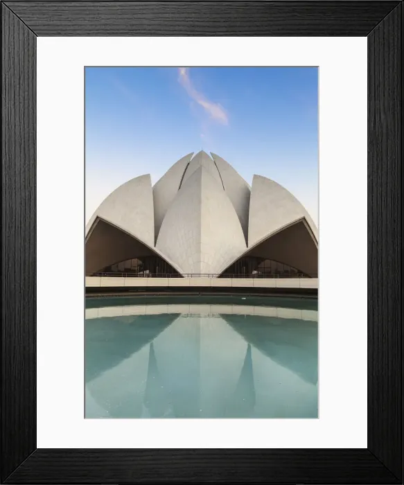 Framed Print : Bahai House of Worship known as the The Lotus Temple, New Delhi, Delhi, India, Asia Framed Print : Bahai House of Worship known as the The Lotus Temple, New Delhi, Delhi, India, Asia