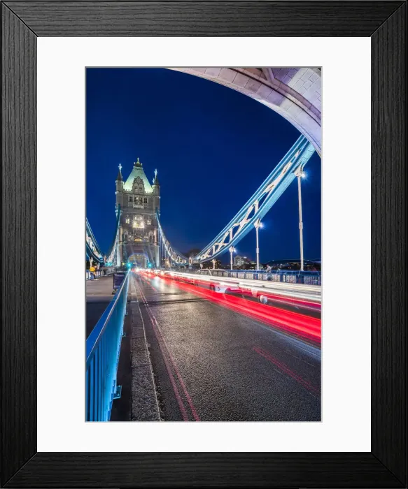 Framed Print : Tower Bridge at night, Southwark, London, England, United Kingdom, Europe Framed Print : Tower Bridge at night, Southwark, London, England, United Kingdom, Europe