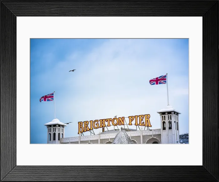 Framed Print : Brighton Palace Pier, Brighton and Hove, East Sussex, England, United Kingdom, Europe Framed Print : Brighton Palace Pier, Brighton and Hove, East Sussex, England, United Kingdom, Europe