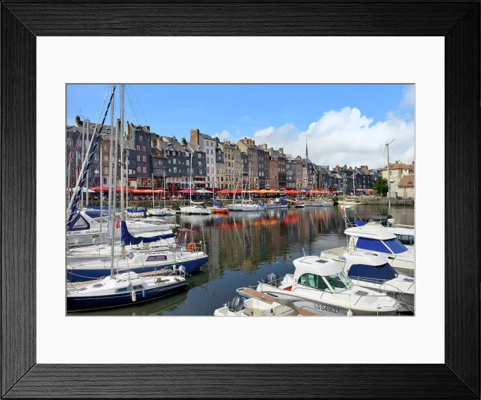 Framed Print : The Vieux Bassin, Old Harbour, St. Catherines Quay, Honfleur, Calvados, Basse Normandie (Normandy) Framed Print : The Vieux Bassin, Old Harbour, St. Catherines Quay, Honfleur, Calvados, Basse Normandie (Normandy)