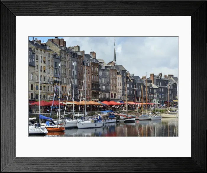 Framed Print : The Vieux Bassin, Old Harbour, St. Catherines Quay, Honfleur, Calvados, Basse Normandie (Normandy) Framed Print : The Vieux Bassin, Old Harbour, St. Catherines Quay, Honfleur, Calvados, Basse Normandie (Normandy)
