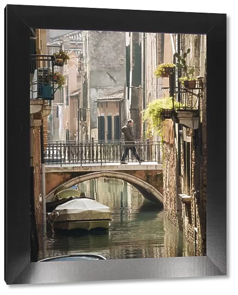 Canal, Venice, UNESCO World Heritage Site, Veneto Province, Italy, Europe