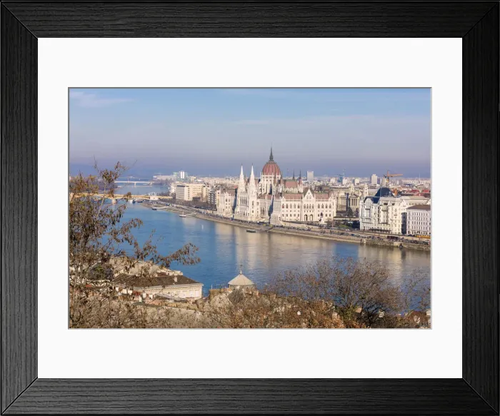 Framed Print : Parliament Building and River Danube, Budapest, Hungary, Europe Framed Print : Parliament Building and River Danube, Budapest, Hungary, Europe