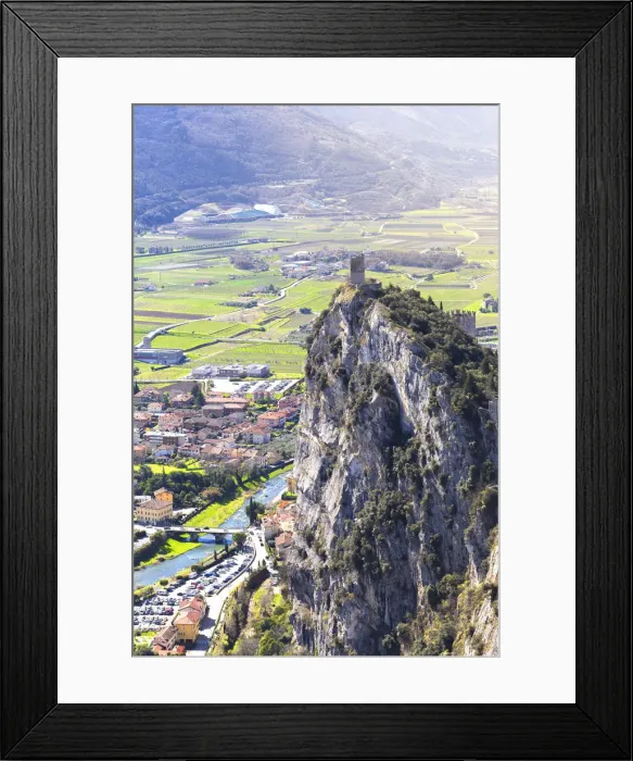 Framed Print : Castle of Arco from Mount Colodri, Arco di Trento, Trento Province, Trentino-Alto Adige Framed Print : Castle of Arco from Mount Colodri, Arco di Trento, Trento Province, Trentino-Alto Adige