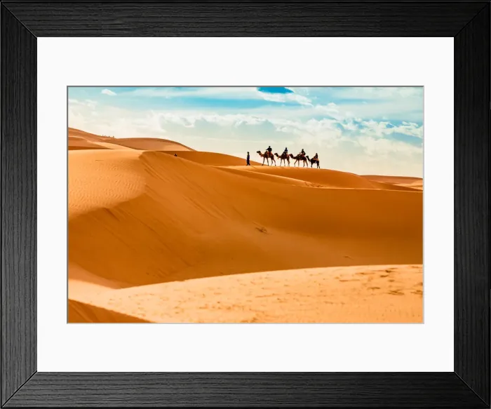 Framed Print : Merzouga Desert, Morocco, North Africa, Africa Framed Print : Merzouga Desert, Morocco, North Africa, Africa