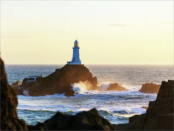 Corbiere Point Lighthouse, Jersey, Channel Islands, United Kingdom, Europe