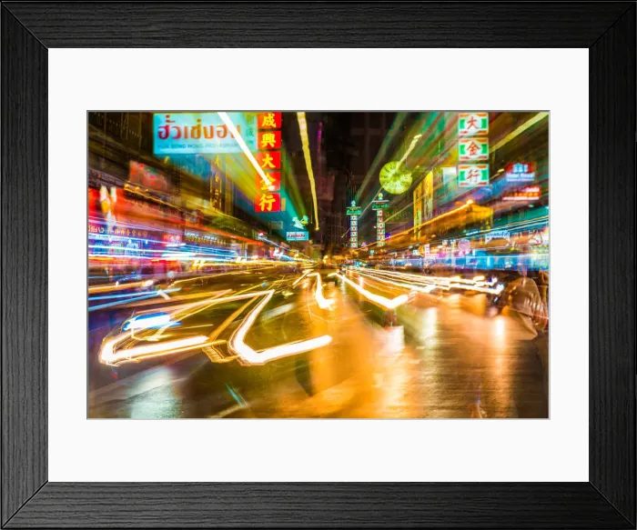 Framed Print : Bangkok at night, Bangkok, Thailand, Southeast Asia, Asia Framed Print : Bangkok at night, Bangkok, Thailand, Southeast Asia, Asia