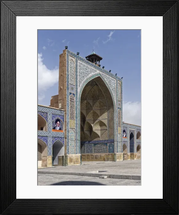 Framed Print : Shah Mosque (Imam Mosque), Isfahan, Iran, Middle East