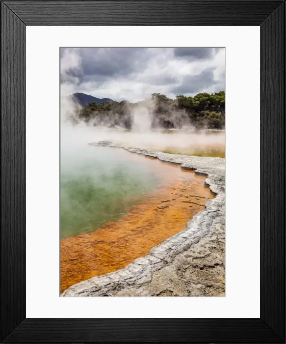 Framed Print : The Champagne pool, Wai-o-tapu Thermal Wonderland, geothermal area, Waiotapu, Rotorua Framed Print : The Champagne pool, Wai-o-tapu Thermal Wonderland, geothermal area, Waiotapu, Rotorua