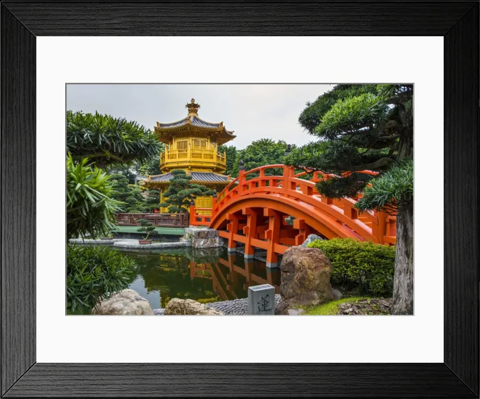Framed Print : The pagoda at the Chi Lin Nunnery and Nan Lian Garden, Kowloon, Hong Kong, China, Asia Framed Print : The pagoda at the Chi Lin Nunnery and Nan Lian Garden, Kowloon, Hong Kong, China, Asia
