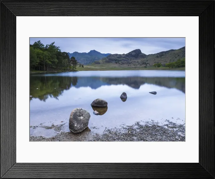 Framed Print : Blea Tarn at sunrise, Lake District National Park, UNESCO World Heritage Site, Cumbria Framed Print : Blea Tarn at sunrise, Lake District National Park, UNESCO World Heritage Site, Cumbria