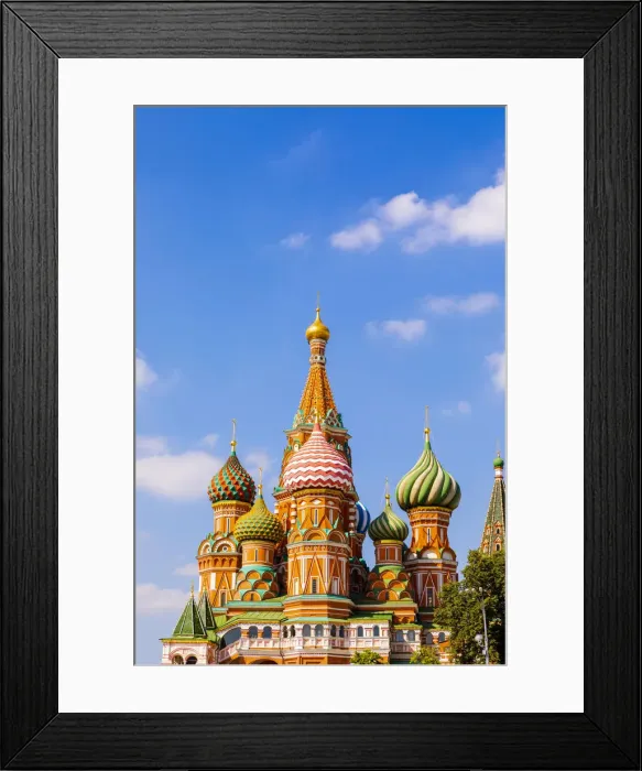 Framed Print : The Cathedral of Vasily the Blessed (St. Basils Cathedral), Red Square, UNESCO World Heritage Site Framed Print : The Cathedral of Vasily the Blessed (St. Basils Cathedral), Red Square, UNESCO World Heritage Site