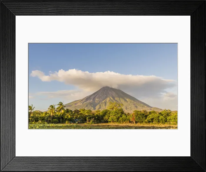 Framed Print : Volcano Concepcion on Ometepe Island, Nicaragua, Central America Framed Print : Volcano Concepcion on Ometepe Island, Nicaragua, Central America