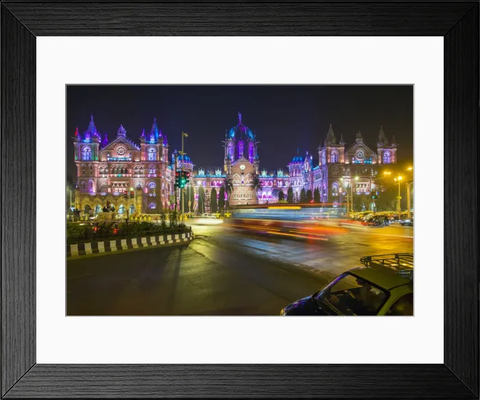 Framed Print : Chhatrapati Shivaji Maharaj Terminus railway station (CSMT), formerly Victoria Terminus Framed Print : Chhatrapati Shivaji Maharaj Terminus railway station (CSMT), formerly Victoria Terminus