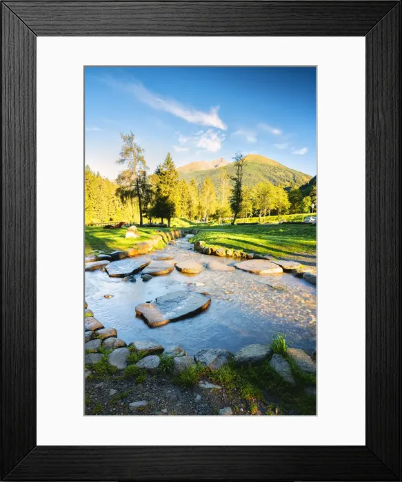 Framed Print : September light in Sozzine valley in Ponte di Legno, Vallecamonica (Val Camonica) Framed Print : September light in Sozzine valley in Ponte di Legno, Vallecamonica (Val Camonica)