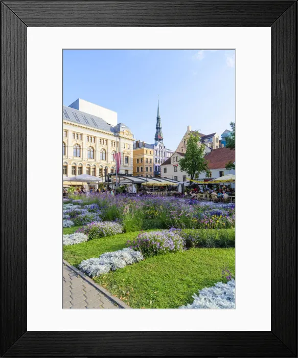 Framed Print : Livu Square, Old Town, Riga, Latvia Framed Print : Livu Square, Old Town, Riga, Latvia