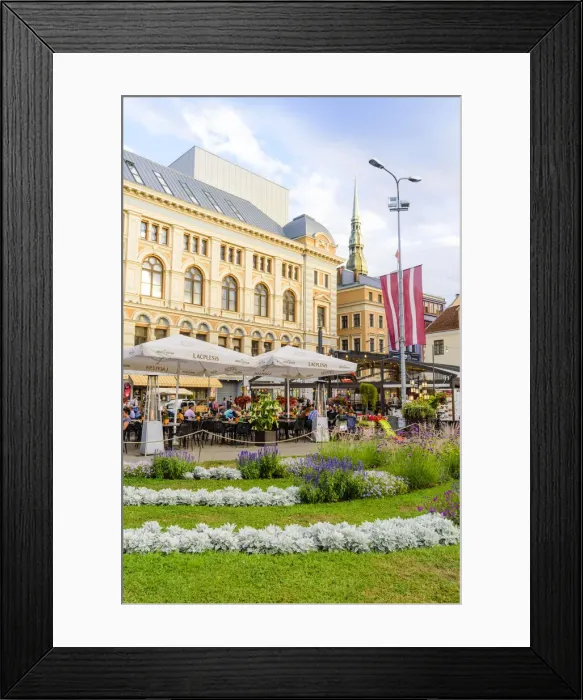 Framed Print : Livu Square, Riga, Latvia Framed Print : Livu Square, Riga, Latvia