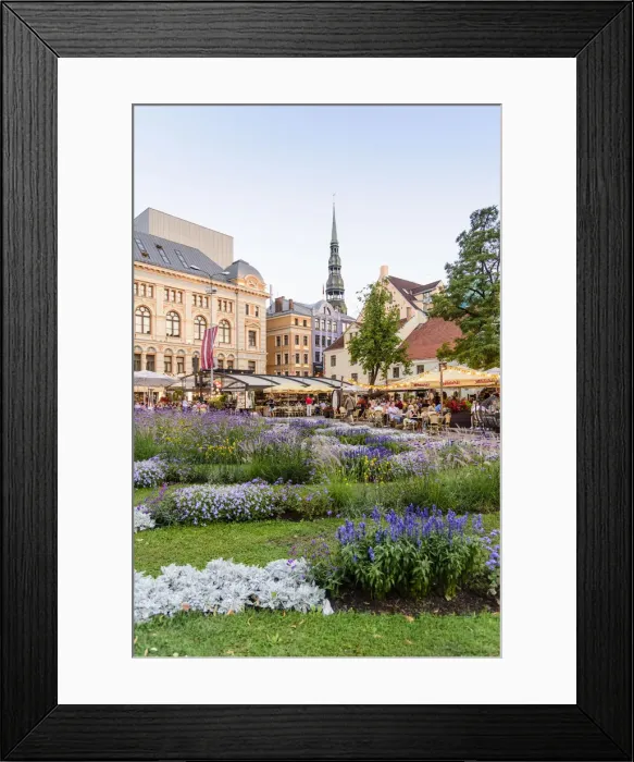 Framed Print : Livu Square, Old Town, Riga, Latvia Framed Print : Livu Square, Old Town, Riga, Latvia