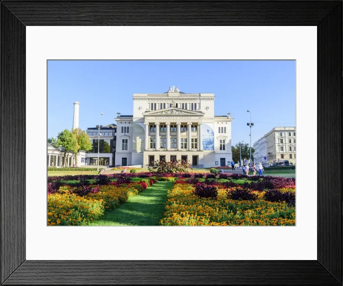 Framed Print : Opera House, Riga, Latvia Framed Print : Opera House, Riga, Latvia