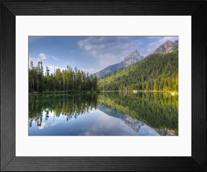 Framed Print : String Lake, Grand Teton National Park, Wyoming, USA Framed Print : String Lake, Grand Teton National Park, Wyoming, USA