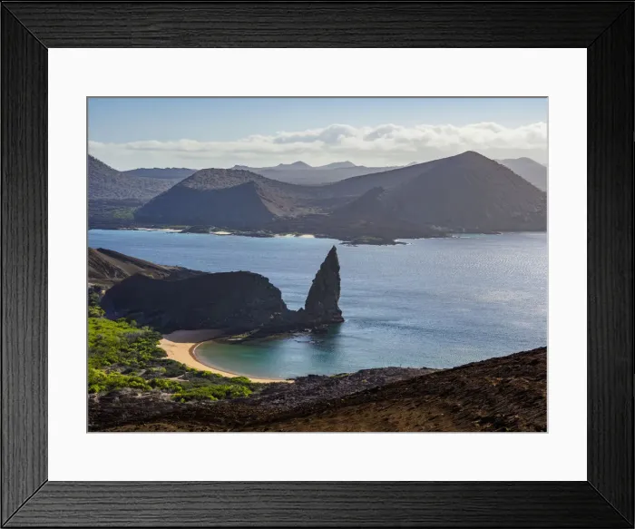 Framed Print : Pinnacle Rock, elevated view, Bartolome Island, Galapagos, Ecuador Framed Print : Pinnacle Rock, elevated view, Bartolome Island, Galapagos, Ecuador