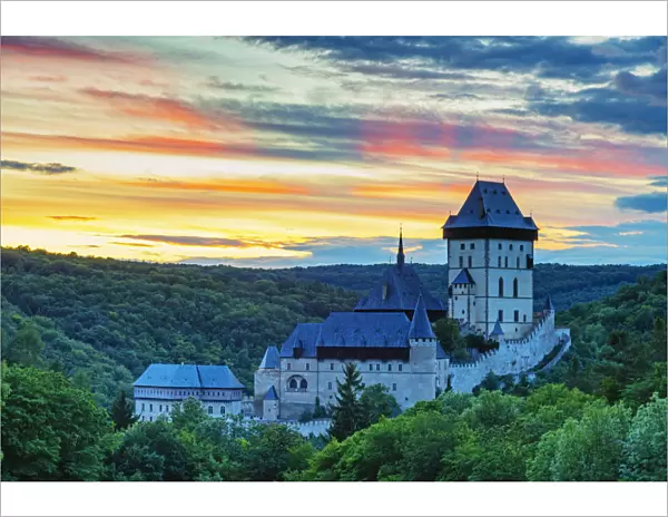 Europe, Czech Republic, Karlstejn castle