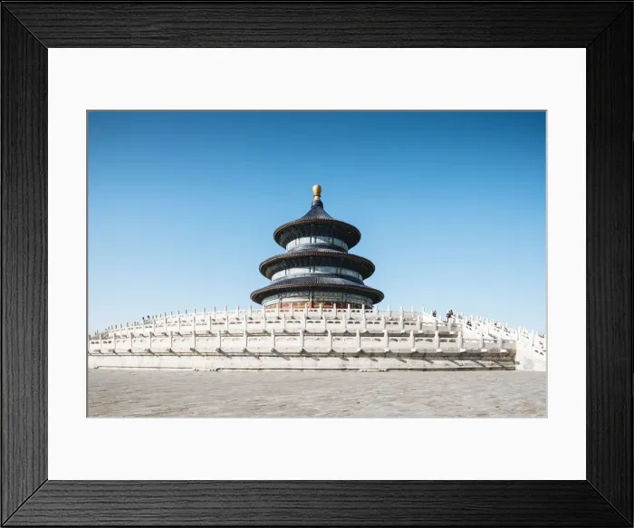 Framed Print : Hall of Prayer for Good Harvests, Temple of Heaven, Beijing, China Framed Print : Hall of Prayer for Good Harvests, Temple of Heaven, Beijing, China