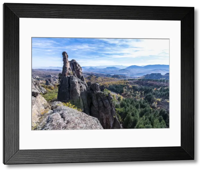 Framed Print : Kaleto Rock Fortress, overlook over the rock formations, Belogradchik, Bulgaria Framed Print : Kaleto Rock Fortress, overlook over the rock formations, Belogradchik, Bulgaria