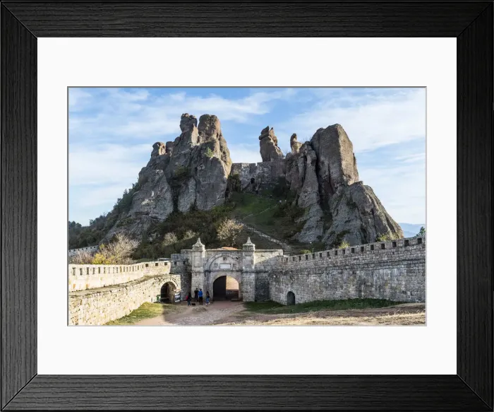 Framed Print : Kaleto Rock Fortress, rock formations, Belogradchik, Bulgaria Framed Print : Kaleto Rock Fortress, rock formations, Belogradchik, Bulgaria