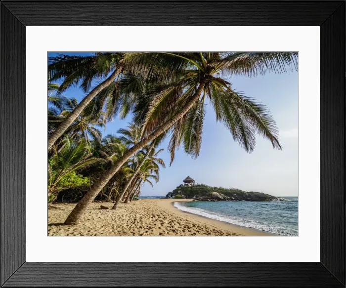 Framed Print : El Cabo San Juan del Guia beach, Tayrona National Natural Park, Magdalena Department Framed Print : El Cabo San Juan del Guia beach, Tayrona National Natural Park, Magdalena Department