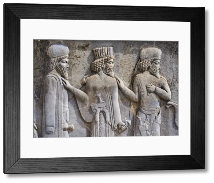 Framed Print : Iran, Fars Province, Persepolis, World Heritage of the UNESCO, staircases of Apadana Framed Print : Iran, Fars Province, Persepolis, World Heritage of the UNESCO, staircases of Apadana