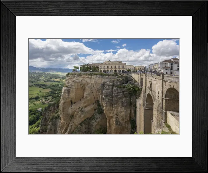Framed Print : Puente Nuevo in Ronda, province of Milaga, Andalusia, Spain, Europe Puente Framed Print : Puente Nuevo in Ronda, province of Milaga, Andalusia, Spain, Europe Puente