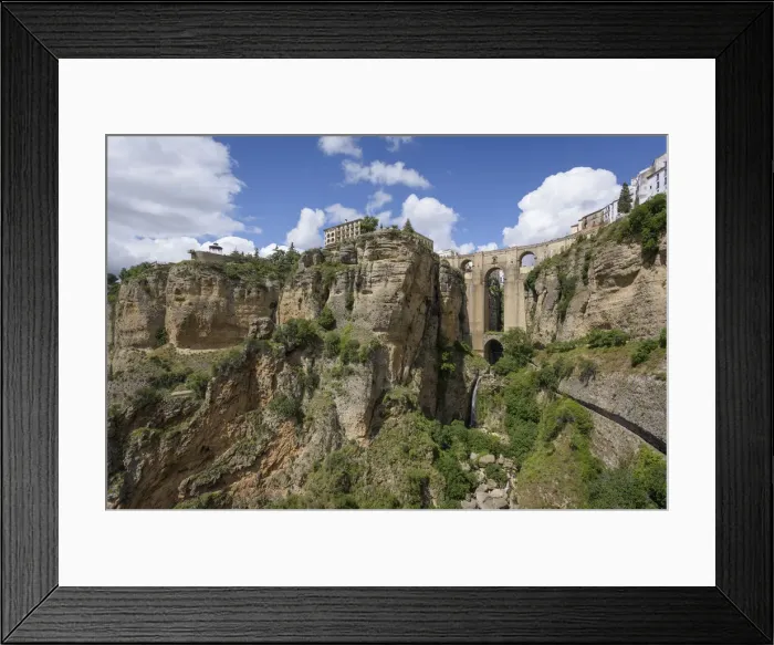 Framed Print : Puente Nuevo in Ronda, province of Milaga, Andalusia, Spain, Europe Puente Framed Print : Puente Nuevo in Ronda, province of Milaga, Andalusia, Spain, Europe Puente