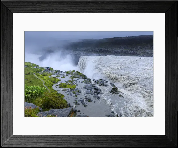 Framed Print : Dettifoss waterfall, most powerful in Europe, Jokulsargljufur Canyon, Vatnajokull National Park Framed Print : Dettifoss waterfall, most powerful in Europe, Jokulsargljufur Canyon, Vatnajokull National Park