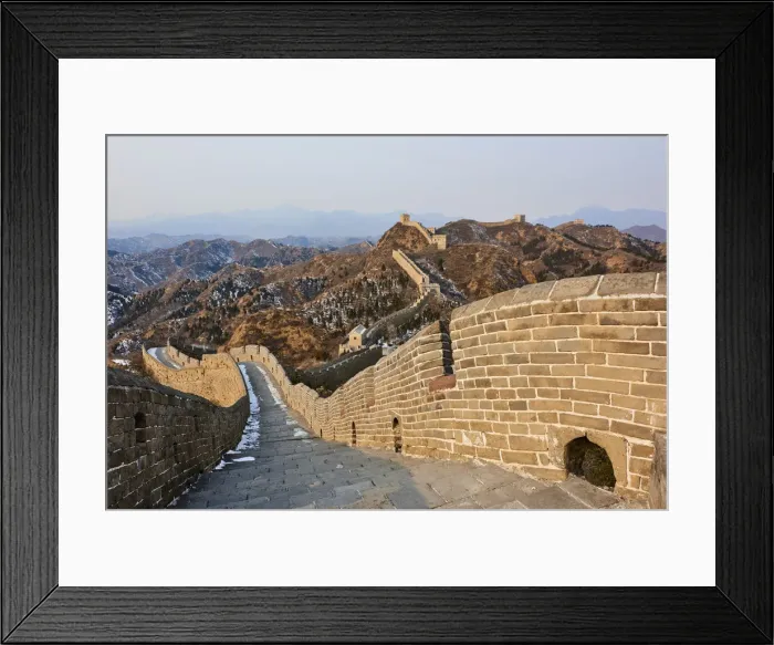 Framed Print : China, Hebei province, Great Wall of China, Jinshanling and Simatai section, Unesco Framed Print : China, Hebei province, Great Wall of China, Jinshanling and Simatai section, Unesco