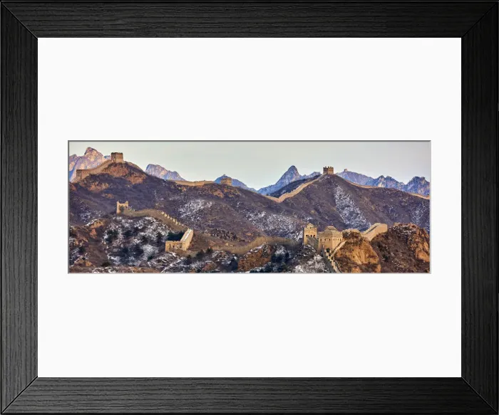 Framed Print : China, Hebei province, Great Wall of China, Jinshanling and Simatai section, Unesco Framed Print : China, Hebei province, Great Wall of China, Jinshanling and Simatai section, Unesco