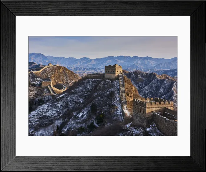 Framed Print : China, Hebei province, Great Wall of China, Jinshanling and Simatai section, Unesco Framed Print : China, Hebei province, Great Wall of China, Jinshanling and Simatai section, Unesco