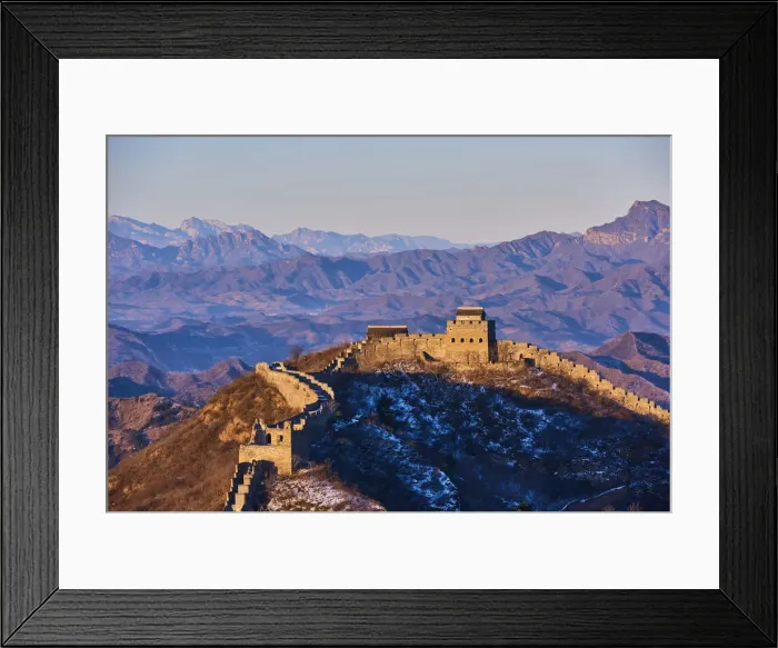 Framed Print : China, Hebei province, Great Wall of China, Jinshanling and Simatai section, Unesco Framed Print : China, Hebei province, Great Wall of China, Jinshanling and Simatai section, Unesco