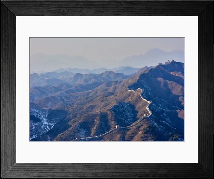Framed Print : China, Hebei province, Great Wall of China, Jinshanling and Simatai section, Unesco Framed Print : China, Hebei province, Great Wall of China, Jinshanling and Simatai section, Unesco