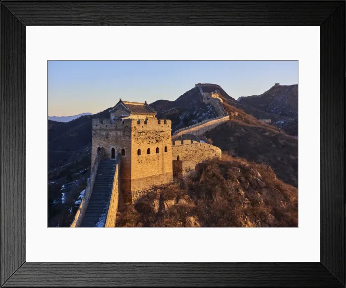 Framed Print : China, Hebei province, Great Wall of China, Jinshanling and Simatai section, Unesco Framed Print : China, Hebei province, Great Wall of China, Jinshanling and Simatai section, Unesco