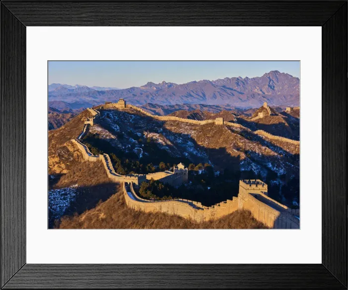 Framed Print : China, Hebei province, Great Wall of China, Jinshanling and Simatai section, Unesco Framed Print : China, Hebei province, Great Wall of China, Jinshanling and Simatai section, Unesco