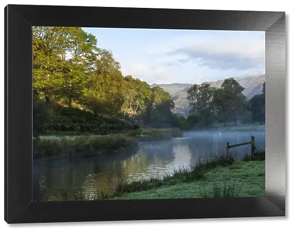 Elterwater, Langdale Valley, English Lake District National Park, Cumbria, England, UK