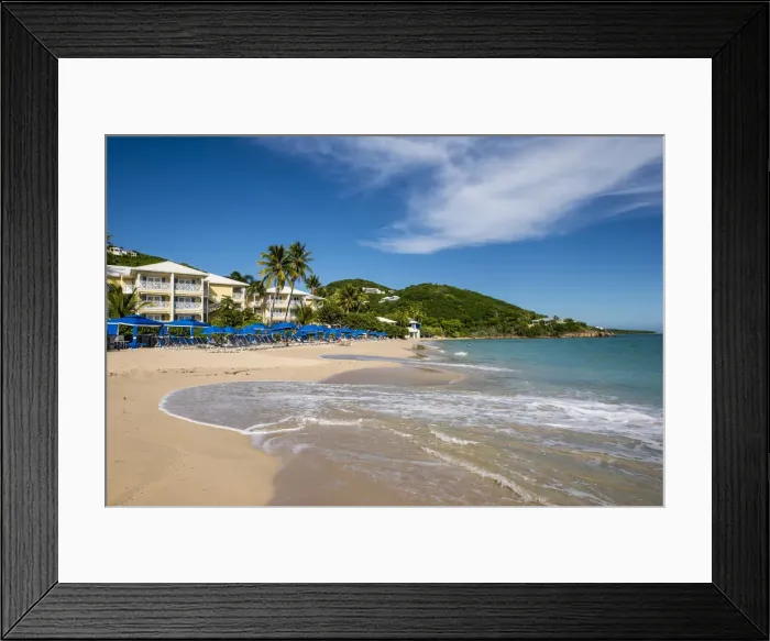 Framed Print : Marriotts Frenchmans Reef & Morning Star Beach Resort, Morningstar Beach, St Framed Print : Marriotts Frenchmans Reef & Morning Star Beach Resort, Morningstar Beach, St