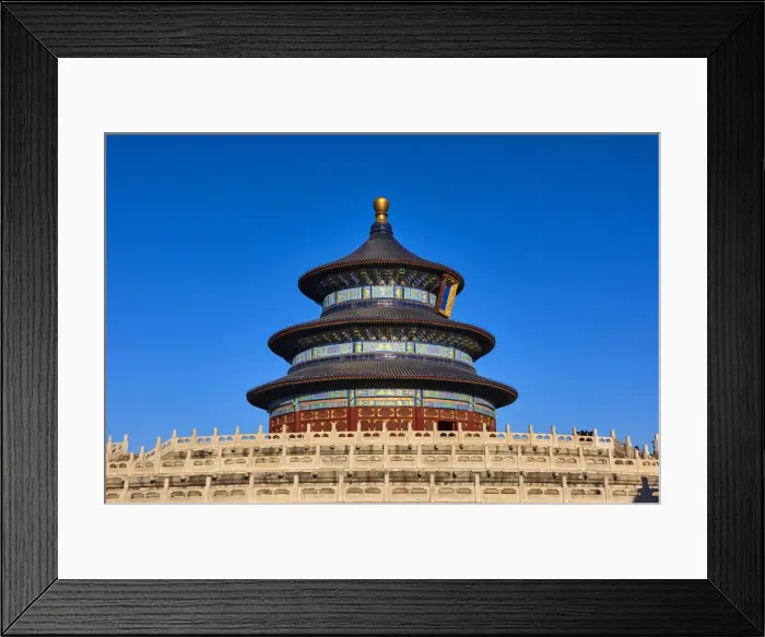 Framed Print : China, Beijing, Temple of Heaven, Unesco world heritage Framed Print : China, Beijing, Temple of Heaven, Unesco world heritage