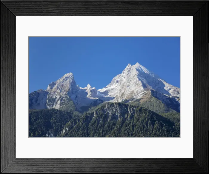 Framed Print : Watzmann Mountain, Berchtesgaden, Upper Bavaria, Bavaria, Germany Framed Print : Watzmann Mountain, Berchtesgaden, Upper Bavaria, Bavaria, Germany