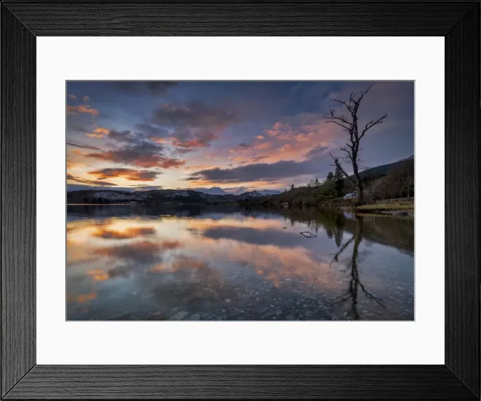 Framed Print : Sunset over Ben Lomond and Loch Ard, Aberfoyle, Scotland, United Kingdom, Europe Framed Print : Sunset over Ben Lomond and Loch Ard, Aberfoyle, Scotland, United Kingdom, Europe