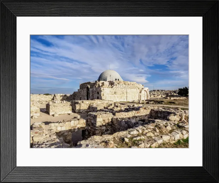 Framed Print : Umayyad Palace, Amman Citadel, Amman Governorate, Jordan, Middle East Framed Print : Umayyad Palace, Amman Citadel, Amman Governorate, Jordan, Middle East
