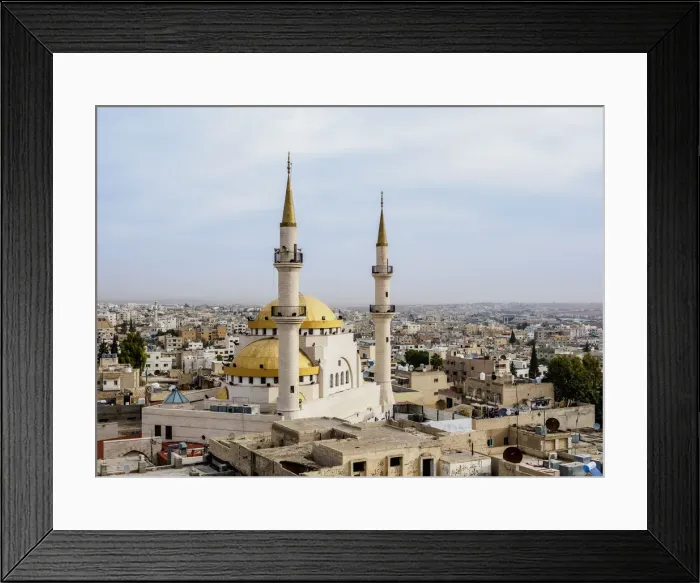 Framed Print : King Hussein Mosque, Madaba, Madaba Governorate, Jordan, Middle East Framed Print : King Hussein Mosque, Madaba, Madaba Governorate, Jordan, Middle East