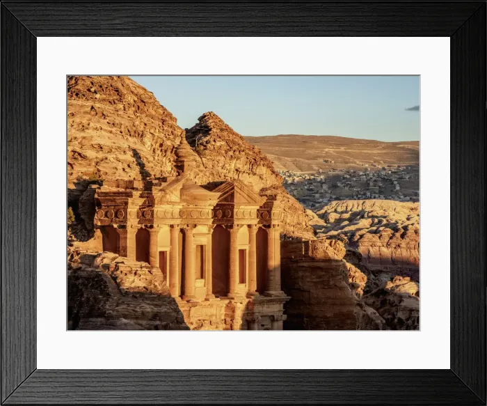 Framed Print : The Monastery (Ad-Deir), Petra, UNESCO World Heritage Site, Ma an Governorate, Jordan Framed Print : The Monastery (Ad-Deir), Petra, UNESCO World Heritage Site, Ma an Governorate, Jordan