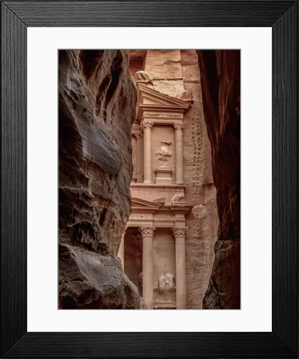 Framed Print : The Treasury (Al-Khazneh), Petra, UNESCO World Heritage Site, Ma an Governorate, Jordan Framed Print : The Treasury (Al-Khazneh), Petra, UNESCO World Heritage Site, Ma an Governorate, Jordan
